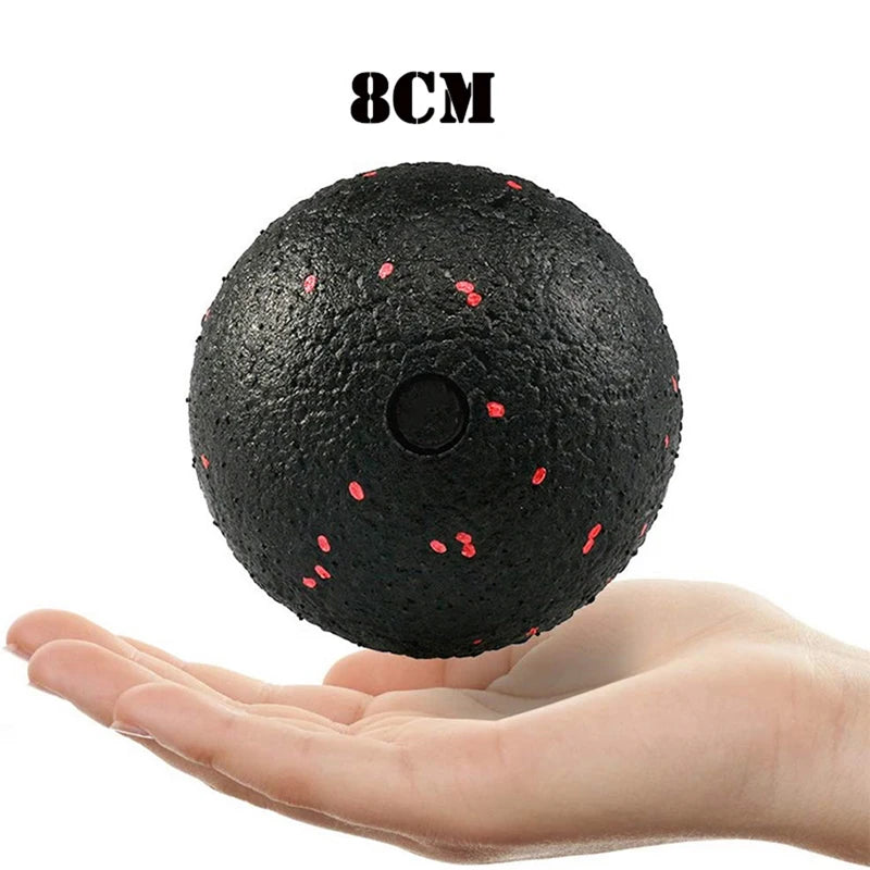 EPP Lacrosse Myofascial Massage Ball – High-Density Lightweight Fitness and Yoga Ball for Pain Relief and Fascia Exercise