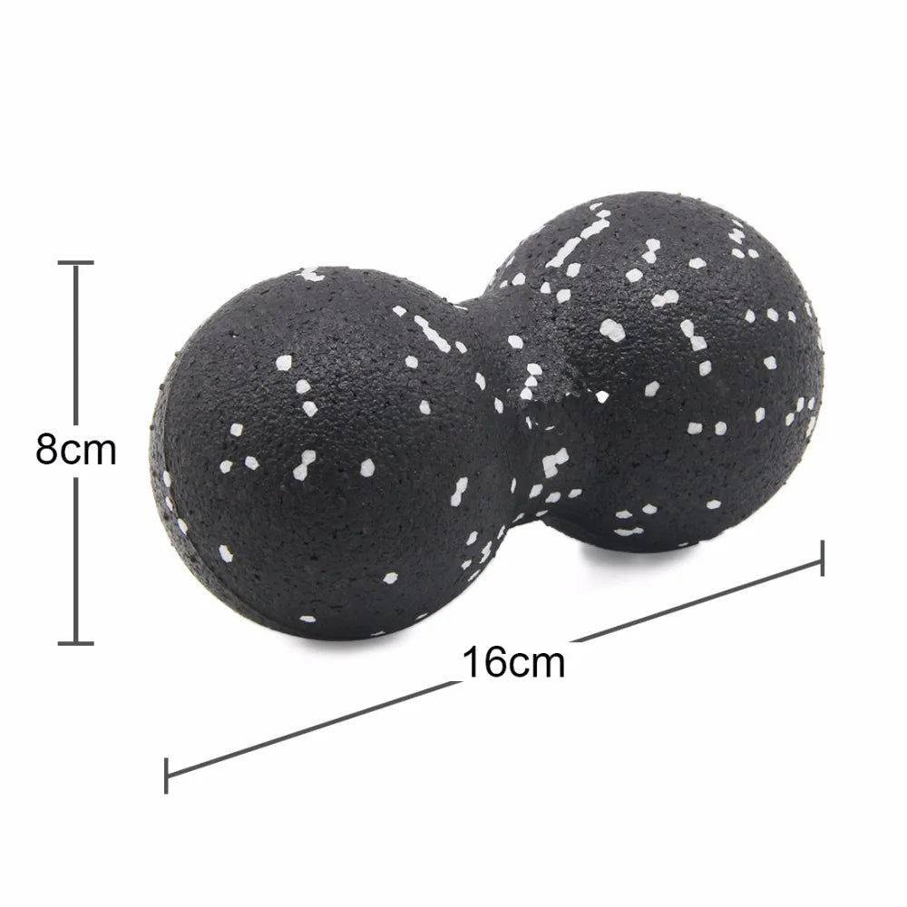 EPP Lacrosse Myofascial Massage Ball – High-Density Lightweight Fitness and Yoga Ball for Pain Relief and Fascia Exercise